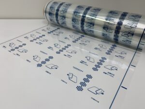 高隠蔽度ラベルプリンターテープ